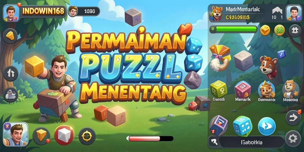 Tampilan gameplay <strong>INDOWIN168</strong> yang menantang dan menarik.