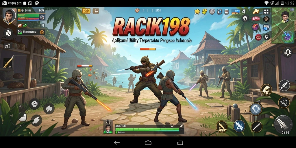 Tampilan antarmuka utama RACIK198 yang sederhana dan fungsional.