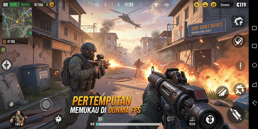 Gameplay mendebarkan dengan pertempuran intens di RI188.