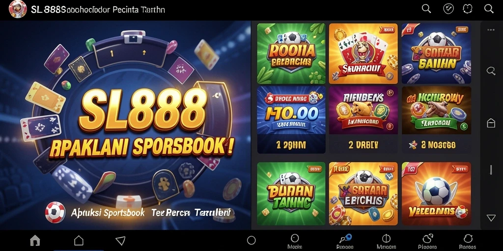 Tampilan menarik SL888 dengan opsi taruhan olahraga yang beragam.